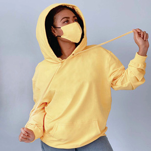 Fashion Cotton Hoodies Sweatshirt Women Custom Oversized Autumn Breathable Plain Gray Hoodie for Women - Product Image 2