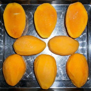 Wholesale Darlac Farms 100% Original Frozen Mango IQF <b>Sliced</b> Bulk Vacuum Pack Private Label OEM Supplier HACCP/ISO 20kg Dak Lak - Product Image 2