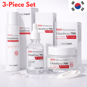 เซ็ตผลิตภัณฑ์บำรุงผิวขาว Angel's Liquid Glutathione 700V โปรแกรมผิวกระจ่างใส 7 วัน เอสเซนส์ แอมพูล ครีม ลดเลือนจุดด่างดำ - Product Image 1