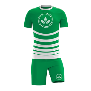 Tenue d'entraînement de football économique, maillot et short sublimés, kit d'équipe abordable, vente en gros - Product Image 6