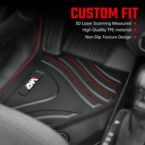 Tappetini Auto 3D in TPE per Ford Bronco 4 Porte 2021-2023, Accessori Interni per Tutte le Stagioni, Set Completo - Product Image 4