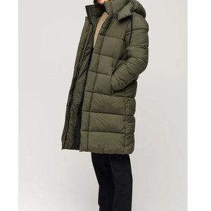 Blouson d'hiver double boutonnage de marque Econex Sports 2025 pour homme avec fermeture éclair, doublure en laine et tissu enduit - Meilleure vente - Product Image 2