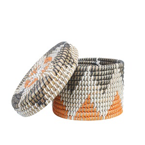 Decorative <b>Woven</b> <b>Basket</b> for Storage Handmade Storage <b>Basket</b> Wholesale eco-friendly Made Viet Nam - Product Image 2