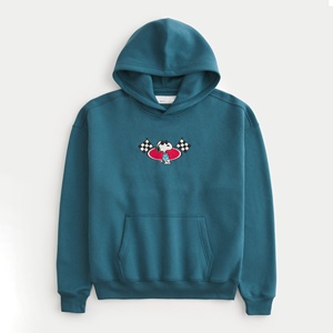 2025 homme coton lourd mélangé épais polaire à capuche 3D broderie Logo personnalisé broderie hiver pull pour hommes en gros - Product Image 4