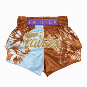 กางเกงมวยไทย FairTex รุ่นใหม่ขายดี ราคาส่ง RTS ออกแบบใหม่ ผลิตจากโพลีเอสเตอร์ 100% สำหรับออกกำลังกายที่ยิม - Product Image 6