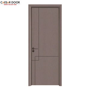 Puertas de Madera Maciza y MDF para Hospitales y Hoteles, Resistentes al Agua, con Aislamiento Acústico, Puertas Principales, Paneles de Madera para Interiores de Baños - Product Image 2