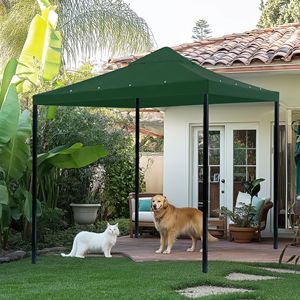 Gazebo e Pergola 1T Green Tent Top 10x10ft - Product Image 3