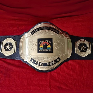 Ceinture de championnat personnalisée OEM avec logo sur mesure, plaques métalliques dorées, ceinture de trophée sportive en cuir véritable - Product Image 3