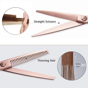 Ciseaux de barbier pliables en acier inoxydable de qualité supérieure, qualité A+, prix imbattable, instruments de beauté - Product Image 6