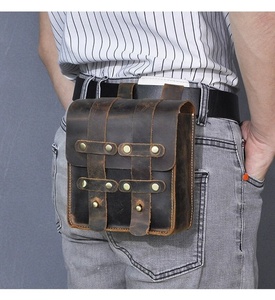 Sacs banane en cuir les plus populaires, légers, coupe décontractée, imperméables, multi-usages, bandoulière, coupe-vent, séchage rapide - Product Image 1