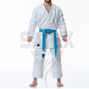 Nouveaux uniformes de karaté et combinaisons de judo de haute qualité fabriqués au Pakistan en polyester/coton, séchage rapide, respirants, ensembles personnalisés - Product Image 1