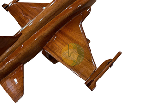 Modèle réduit en bois d'acajou F-5 TIGER, artisanat en bois, taille réelle, provenant d'une usine au Vietnam/Avion en bois F-5 TIGER, modèle réduit fabriqué au Vietnam - Product Image 6