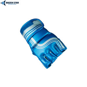 Gants de MMA DAIZEN STAR INTERNATIONAL en cuir avec fermeture auto-agrippante pour adultes, pour MMA et boxe - Product Image 4