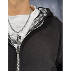 Conjunto Deportivo Unisex con Capucha, Ligero y Transpirable, en Negro y Blanco, Manga Larga, Cierre con Cordón, Estilo Casual para Otoño - Product Image 5