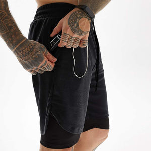 Shorts Deportivos para Hombre con Logotipo Impreso Personalizado OEM, Cintura Elástica, Transpirables, para Entrenamiento, Fitness, MMA, Cross-Fit, Running, Gimnasio 2026 - Product Image 3