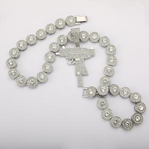 Colgante de Diamante con Forma de Pistola Personalizado, Joyería de Diamante de Corte Brillante de Lujo, Certificado IGI, Colgantes y Dijes de Plata S925 Estilo Hip Hop - Product Image 5