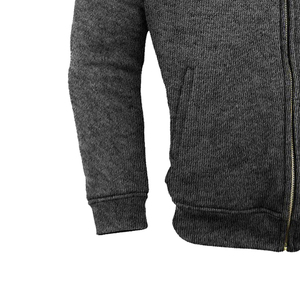 ชุดวอร์มผู้ชายแฟชั่นปี 2026 ผ้าฟลีซน้ำหนักเบา ระบายอากาศได้ดี สวมใส่สบาย อุ่นสบาย พร้อมแจ็คเก็ตซิปและกางเกงสำหรับฤดูหนาว - Product Image 3