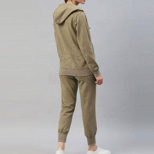 Ensemble de survêtement tendance pour femme, coupe décontractée, sweat à capuche et pantalon de jogging en coton, pour l'extérieur et la salle de sport - Product Image 3