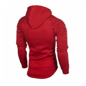 Nouveau Hoodie Zippé Intégral en Polaire Technique Lourd de Haute Qualité pour Hommes, Idéal pour le Sport et la Gym, avec Impression de Logo OEM en Gros - Product Image 6