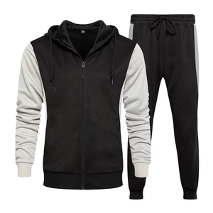 Latest new sweatpants and hoodie set jogger set jogging suits blank <b>track</b> sweat suits custom Hot Sale 2026 tracksuits for men - Product Image 1