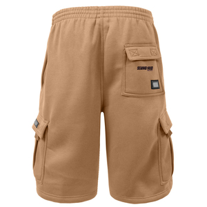 Pantalones cortos casuales de algodón y felpa para hombre, de corte relajado, atléticos, para gimnasio, deporte, viajes y uso diario. - Product Image 2
