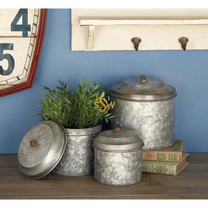 Recipiente Metálico Galvanizado de Excelente Calidad, Caja de Almacenamiento Hecha a Mano, Tamaño Personalizado para Uso en el Hogar, Hotel y Cocina - Product Image 3