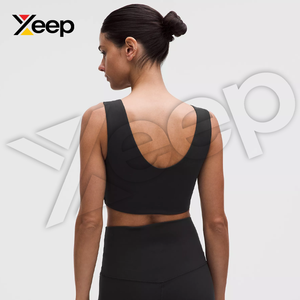 XEEP สปอร์ตบราโยคะคุณภาพสูงสำหรับผู้หญิง รุ่น XC-SB-39 สายรัดปรับได้ ระบายอากาศดี แผ่นรองถอดออกได้ รองรับได้ดี แห้งเร็ว - Product Image 2