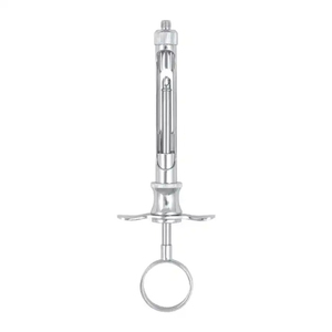 Jeringas Dentales Aspirantes Bone Bridge Instruments BBI-150 con Mango de Anillo de 2.5 mm, 1.8ml/2.2ml, Acero Inoxidable, Manuales, Reutilizables, CE - Product Image 2