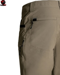 Pantalon de chasse tactique en softshell personnalisé de qualité supérieure, polyester/coton, imperméable, extensible, silencieux, performance professionnelle en plein air - Product Image 5