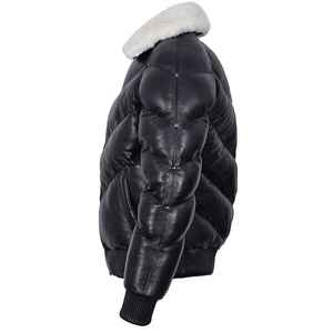 Blouson d'hiver matelassé décontracté pour homme, isolé, pour l'extérieur, vente en gros, fabricant direct d'usine, vêtements en duvet de canard - Product Image 3