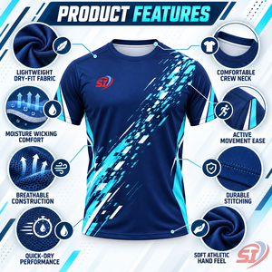 Custom Mens Dry Fit Anti-Wrinkle Lightweight Breathable Summer Training T-<b>Shirt</b> for Running Gym - Product Image 5
