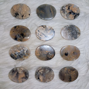 Dendrite Tigre d'Indonésie Naturelle de Haute Qualité, Forme Lisse, Pierres Précieuses, Cristal de Guérison Artisanal, 3,5X4,5X7 cm, 1kg/40pcs, Vente en Gros - Product Image 4