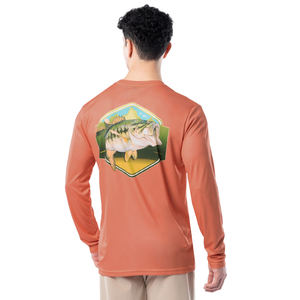 Camisetas Deportivas para Senderismo, Protección Solar, Running, Diseño Personalizado con Sublimación, Camiseta de Pesca para Hombre - Product Image 3