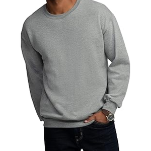 Sudadera Moderna para Parejas, Diseño Color Block Básico, Mezcla de Algodón - Product Image 1