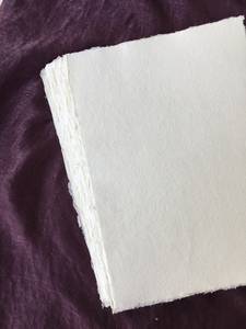 Papel Artesanal de Algodón Reciclado Hecho a Mano al por Mayor, Papel para Manualidades Tamaño A5 A6, Hojas de Papel Hechas a Mano de Colores, Bloc de Dibujo de Colores, Precio de Fábrica - Product Image 3