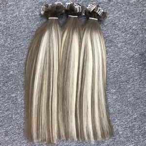 ผมต่อแบบมนุษย์ผมเรมี่เคราตินผูกด้วยมือแบบธรรมชาติ - Product Image 3