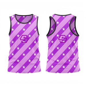 Custom Sublimation Printing Breathable <b>Running</b> <b>Singlet</b> for Men's Sleeveless Vest Sports Training Tank Tops - Product Image 6
