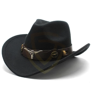Chapeaux de cowboy en cuir de qualité supérieure en gros pour la vente au détail |   Bord large |   Chapeaux Western Durables et Élégants - Product Image 3