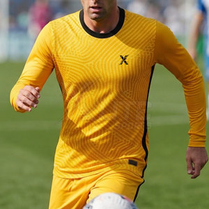Jersey de Fútbol de Manga Larga para Clubes, con Tela Transpirable que Absorbe la Humedad, para Adultos, Varias Opciones de Talla - Product Image 5