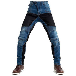 <b>Men</b> Motorcycle Riding Jeans Reinforced Protective Armor Motorbike Denim Pants <b>Biker</b> Racing Trousers OEM ODM Wholesale Pakistan - Product Image 1
