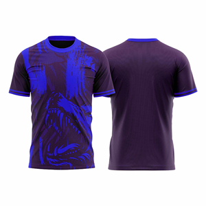 เสื้อแข่งอีสปอร์ตพิมพ์ลายพรีเมียม ทนทาน ระบายอากาศได้ดี แห้งเร็ว ผลิตจากโพลีเอสเตอร์ 100% จากโรงงาน - Product Image 1