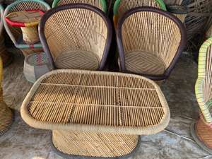 Nuevo jardín luz muebles ratán doblado madera taburete silla cómoda fina sentado increíble ratán taburete forma cuadrada hecho a mano - Product Image 5