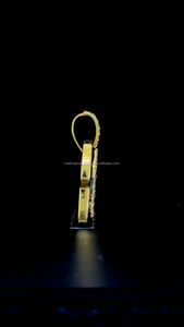 VVS Diamond Pass Diamond Tester Iced Out Moissanite Pendentif Personnalisé Argent 925 Hip Hop Fine Jewelry Pendentif Émail Pour Cadeau - Product Image 6