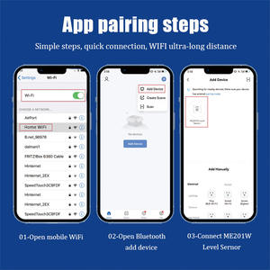 Capteur de niveau de réservoir de carburant sans fil Zigbee ME201WZ, capteur ultrasonique, application Tuya Smart Life, transmetteur de niveau, capteur de niveau <span class=keywords><strong>d</strong></span>'<span class=keywords><strong>eau</strong></span> - Product Image 4