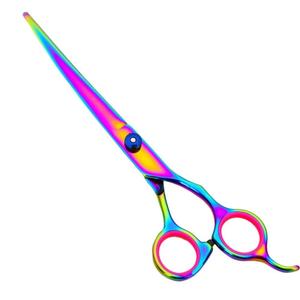Ciseaux de coiffure professionnels en acier inoxydable de haute qualité pour salon de coiffure, ensemble de ciseaux pour animaux de compagnie, coupe de cheveux professionnelle, toilettage des animaux - Product Image 6