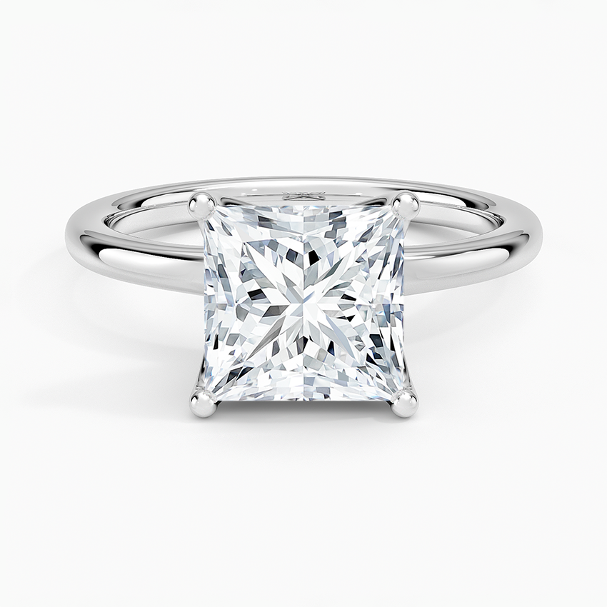 White Gold Plated
