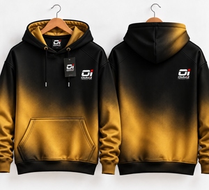 Wholesale Direct OMMIZ INDUSTRY New Design Custom Stitched Black Black-<b>Old</b> Gold Football Pullover <b>Sweatshirt</b> <b>Hoodie</b> - Product Image 4
