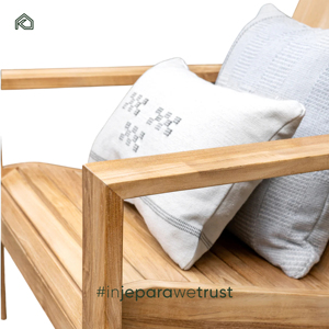 Sedia a Sdraio Moderna in Legno di Teak Massiccio - Resistente ai Raggi UV, Design Tropicale Durevole, Arredamento da Esterno per Villa, Soggiorno, Appartamento - <span class=keywords><strong>Eka</strong></span> - Product Image 5