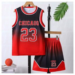 Ensembles d'uniformes de basketball confortables, légers et respirants pour adultes unisexes, grandes tailles, tissu doux, personnalisables avec le nom de l'équipe, vêtements de sport - Product Image 3