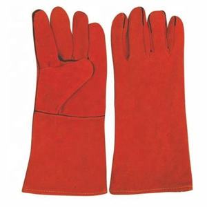 Gants de travail en cuir personnalisés pour l'hiver, protection des mains, antidérapants, en coton, pour la levée de charges, la soudure, fabrication de gants de travail - Product Image 1